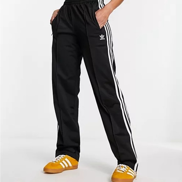 adidas Originals Pants - Adidas original Adi color firebird track pants black stripes Size Small